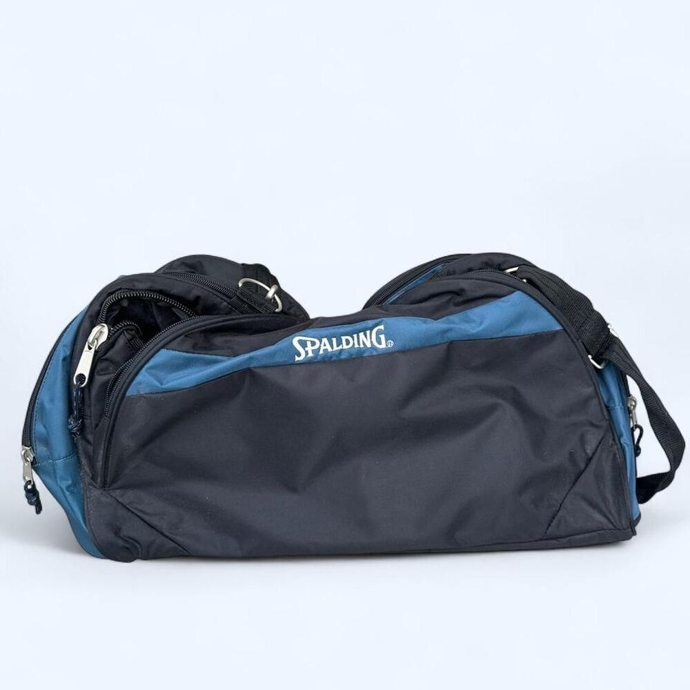 Spalding Men's Blue and Navy Bag
